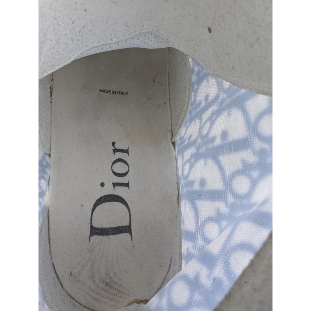 Dior B23 High-Top Sneaker White and Navy Dior Oblique Canvas EU 45/US 11.5 - Picture 7 of 15